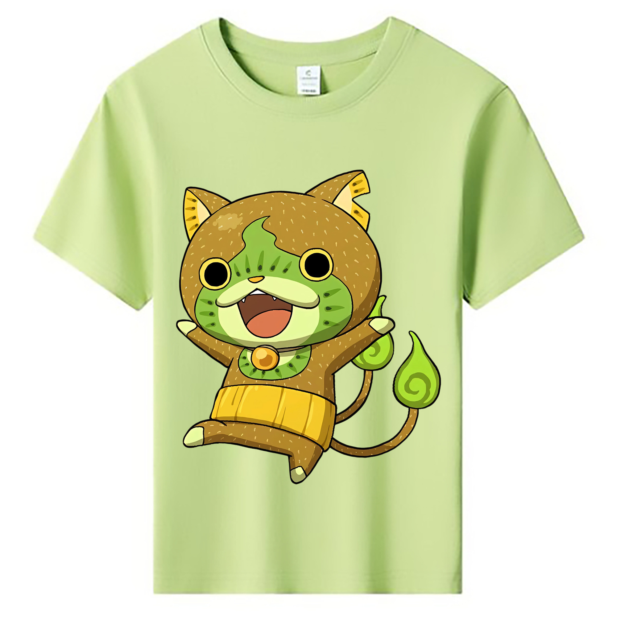 （画像用） 妖怪ウォッチ Yo-kai Watch 綿100％キッズTシャツ（フロントプリント）
